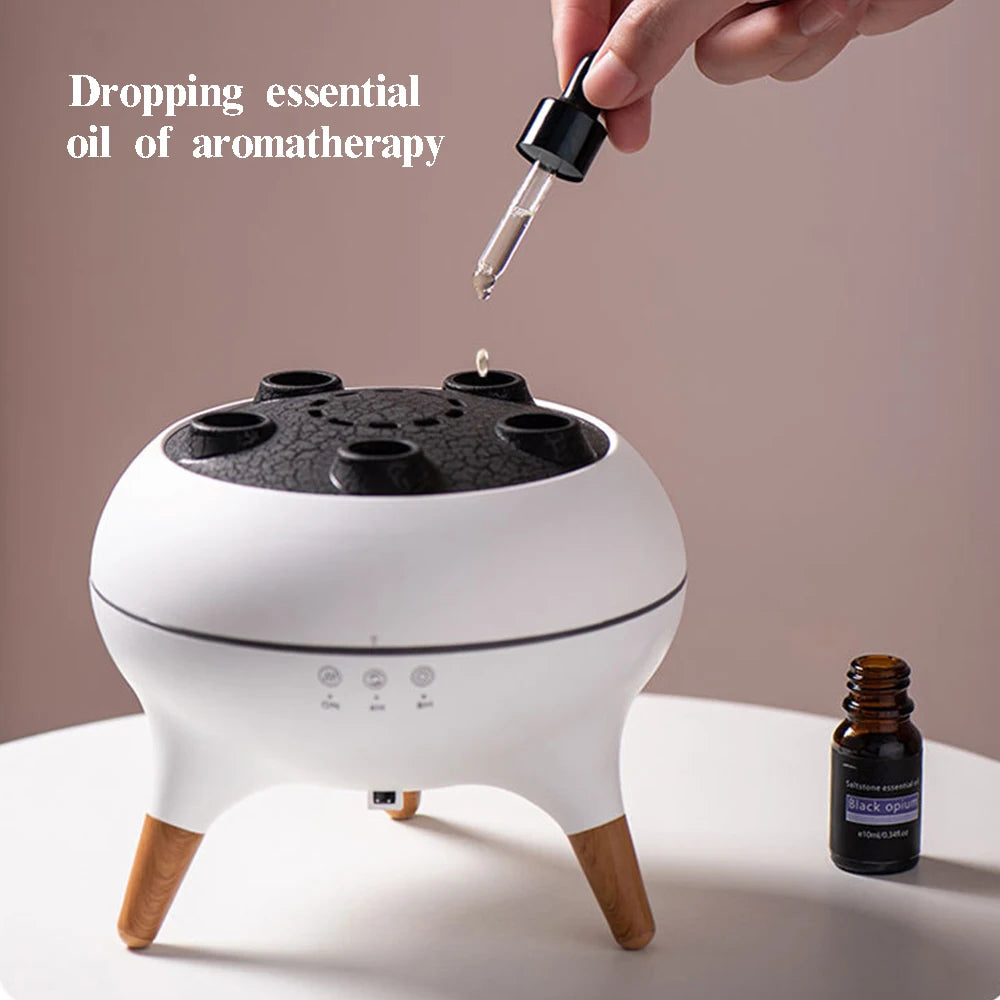 Dynamic Jellyfish Air Humidifier 250ml Essential Oil Diffuser Remote Control Bedroom Humidifier With 7 Colorful Night Lights