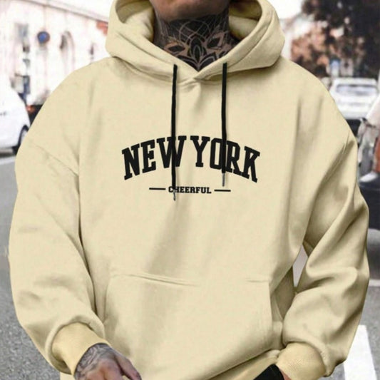 Men's Casual American-style Retro Loos hoodie Sweater