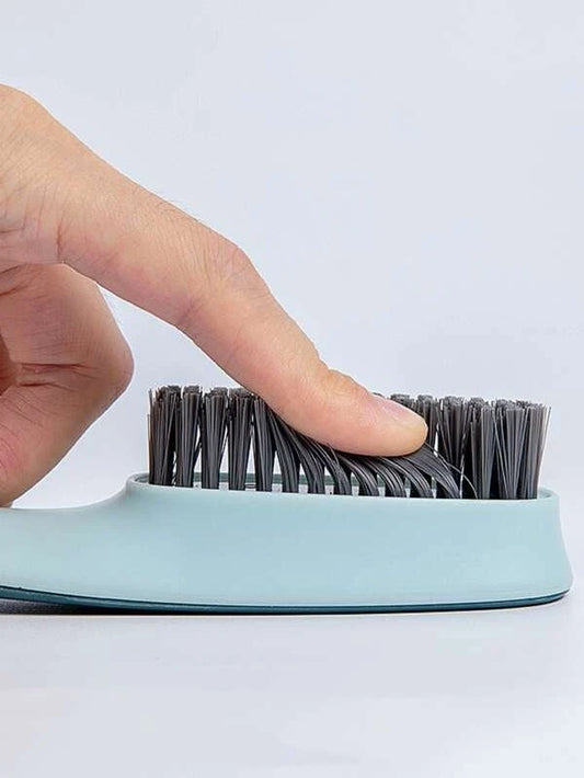 1/2pcs Shoe Cleaning Brush, Plastic Clothes And Shoes Scrubbing Brush